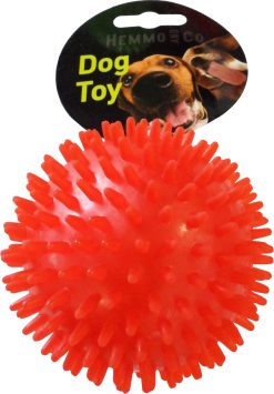10cm spiky ball with tennis ball inside