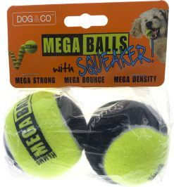 2.5" SQUEAKER balls (pack of 2)