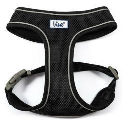Viva Mesh Dog Harness Black S 34-45cm