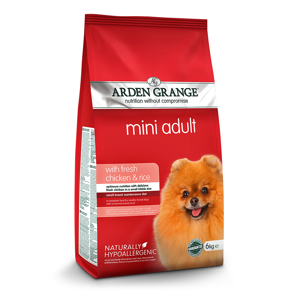 Arden Grange Dog Mini Adult Chicken & Rice 6kg
