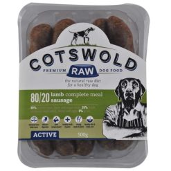 Cotswold 80/20 Adult Working Active Lamb Sausage 500g