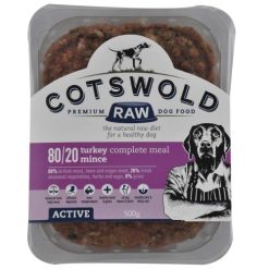 Cotswold 80/20 Adult Working Active Turkey Mince 500g