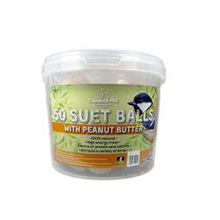 Copdock Mill Suet Balls Peanut Butter x 50 Tub