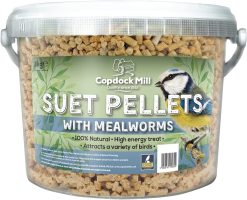 Copdock?Mill Suet Pellets Mealworm Tub 3kg