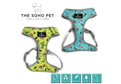 Dino / Ice Cream Patterned Harness L