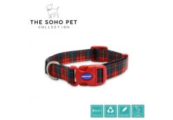 Tartan Patterned Collar M