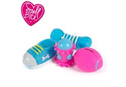 SB Vinyl Puppy Dog Toy Selection 4pc pack