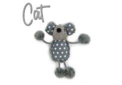 Big Polka Mouse Cat Toy