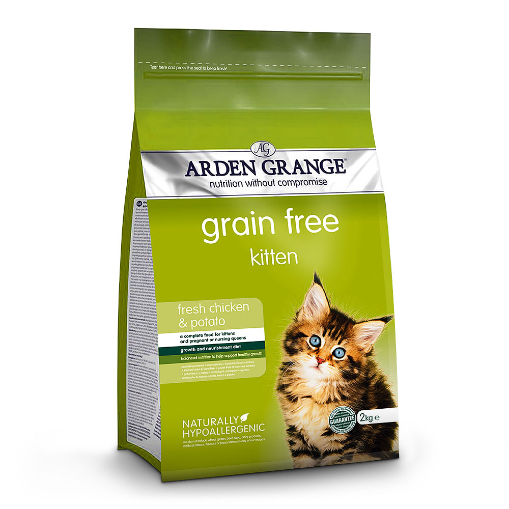 Arden Grange Cat Kitten Chicken & Potato 400g