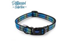 Tartan Collar Blue 45-70cm Size 5-9