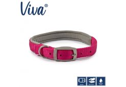 Padded Viva Collar Pink 45-54cm Size 6