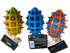 SPIKEY OVAL CAGE BALL 14cm