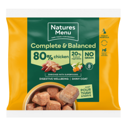 Natures Menu 80% Chicken Nuggets 1kg