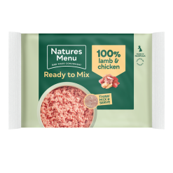Natures Menu  100% Lamb & Chicken Block 400g