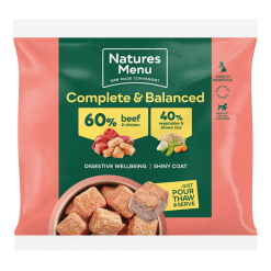 Natures Menu 60% Beef & Chicken Nuggets 1Kg