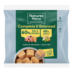 Natures Menu 60% Fish & Chicken Nuggets 1Kg