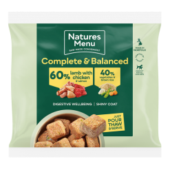 Natures Menu 60% Lamb & Chicken Nuggets 1kg