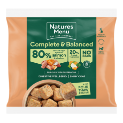 Natures Menu 80% Salmon & Chicken Nuggets 1kg