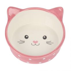 HP Polka Cat Bowl - Pink