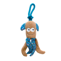 Ropee Octopus - Blue Dog Toy