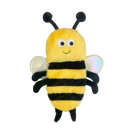 HP Crinkle Bee Dog Toy