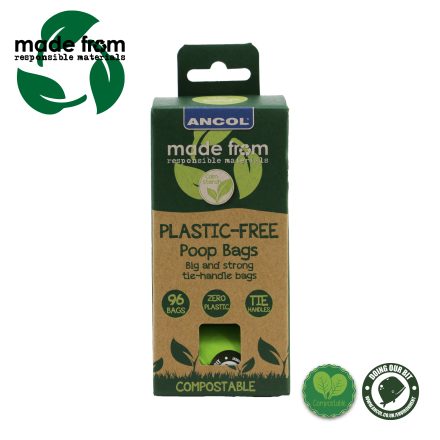Paw For The Earth Plastic Free Poop Bags 8x Refill