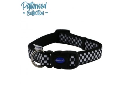 Checkerboard Collar Size M 30-50cm
