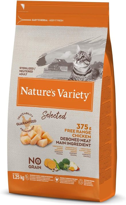 Nature's Variety Cat Dry - Selected Adult Chicken 1.25kg