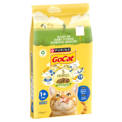 Go-Cat Adult Cat Food Tuna, Herring and Veg 10KG