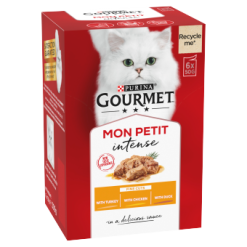 Gourmet Mon Petit Duck, Chkn and Turkey 6x50G