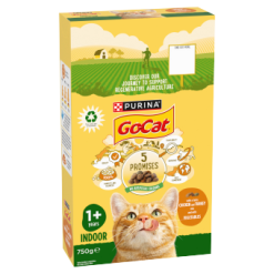 Go-Cat Indoor Cat Food Chicken and Veg 2KG