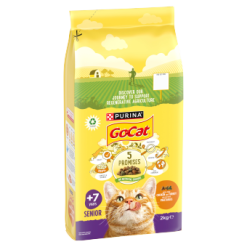 Go-Cat Senior Cat Food Chicken & Veg 2KG