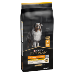 PRO PLAN Dog All sizes Adult Light or Sterilised with OPTIWEIGHT Chicken Dry Food 14KG