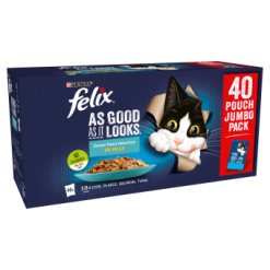Felix As Good As It Looks Ocean Feasts 40X100G