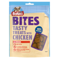 Bakers Dog Treat Chicken Bites 130G