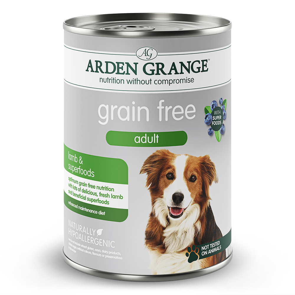 Arden Grange Grainfree Adult Lamb & superfoods 6 x 395g