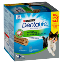 DENTALIFE Medium Dog Dental Chew 42 stick 2(14X69g)