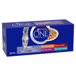 Purina One Adult Cat GiG Mixed Variety Selection 40x85G