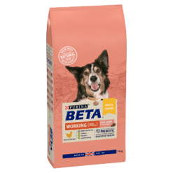 Beta Adult Working Dog Dry Dog Food with Chicken 14KG