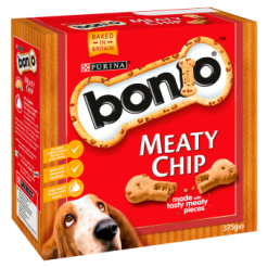 Bonio Dog Biscuit Meaty Chip Bitesize 400G