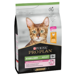 PRO PLAN Sterilised Adult Dry Cat Food (1+ years) with OPTIDIGEST Chicken 3kg
