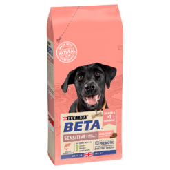 Beta Adult Sensitive Dry Dog Food with Salmon & Rice 2KG