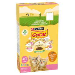 Go-Cat Kitten Food Chicken Milk & Veg 750G