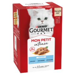 Gourmet Mon Petit Cod, Sardine and Salmon 6x50G