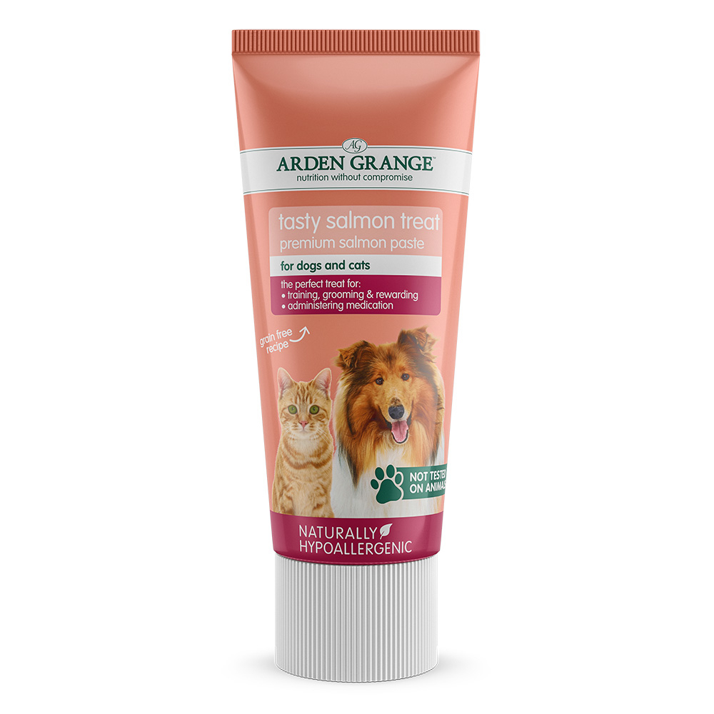 Arden Grange Cat & Dog Salmon Paste Treat 75g