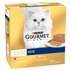 Gourmet Gold Cat Food Pate Recipes 8x85G