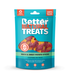 BNT Duck and Sweet Potato Sticks 90g pack