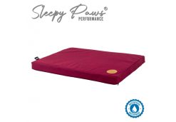 Waterproof Flat Pad Bed Burgundy 61x46cm