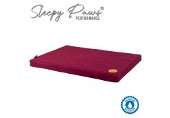 Waterproof Flat Pad Bed Burgundy 76cmx53cm