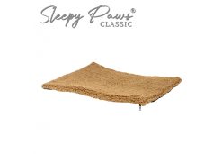 Teddy Fleece Flat Pad bed 61x46cm Beige